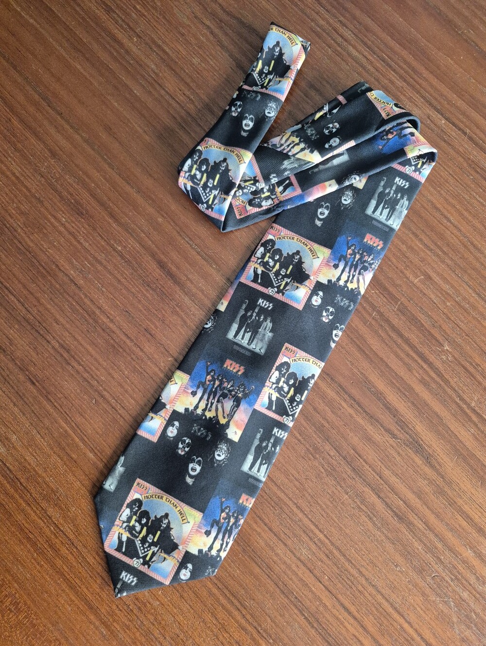 Vintage 90s KISS Tie